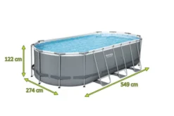 BESTWAY Power Steel Pool Komplett-Set, Grau, TriTech, 549x274x122cm, Oval, Mit Filterpumpe, Leiter, Abdeckplane -Deko Garten Verkauf 5 21940.jpg