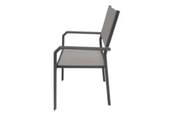 VILLANA Gartenstuhl, Anthrazit/grau, Aluminium/Textil, 58 X 57 X 90 Cm, Stapelbar -Deko Garten Verkauf 6 13403.jpg