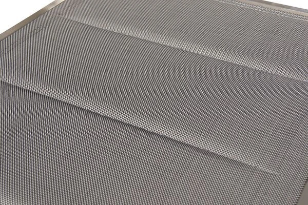 OUTFLEXX Stuhl, Silber, Edelstahl/Textilene, Padded, Armlehnen Aus FSC-Teakholz, 62x56,5x86cm 6 OUTFLEXX Stuhl, Silber, Edelstahl/Textilene, Padded, Armlehnen Aus FSC-Teakholz, 62x56,5x86cm – Bild 6