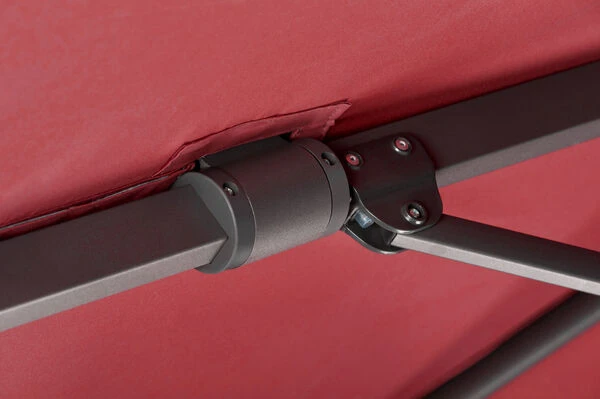 Schneider® SCHNEIDER Rhodos Twist Ampelschirm, Bordeaux, Quadratisch, 300 X 300 Cm 8 Schneider® SCHNEIDER Rhodos Twist Ampelschirm, Bordeaux, Quadratisch, 300 X 300 Cm – Bild 8