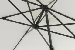 OUTFLEXX Ampelschirm, Creme, Pulverbesch. Aluminium, 300x300 Cm, Inkl. Plattenständer, Twist-Funktion 20 OUTFLEXX Ampelschirm, Creme, Pulverbesch. Aluminium, 300x300 Cm, Inkl. Plattenständer, Twist-Funktion -Deko Garten Verkauf 6 16108.jpg