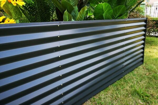 OUTFLEXX Eck-Hochbeet, Anthrazit, Zincalume, 270x270x90x84cm 9 OUTFLEXX Eck-Hochbeet, Anthrazit, Zincalume, 270x270x90x84cm – Bild 9