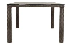 Ploß Rocking Comfort Dining Tisch, Grau/braun-meliert, Polyrattan, 180x110 Cm, Glasplatte Steinoptik -Deko Garten Verkauf 6 18209.jpg