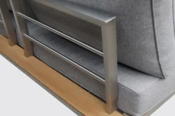 OUTFLEXX 2-Sitzer Sofa, Silber/grau, Edelstahl/FSC-Teakholz/Textil, 168 X 79 X 64 Cm 11 OUTFLEXX 2-Sitzer Sofa, Silber/grau, Edelstahl/FSC-Teakholz/Textil, 168 X 79 X 64 Cm -Deko Garten Verkauf 6 18294.jpg