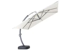 OUTFLEXX Luxus Ampelschirm, Anthrazit/creme, Edelstahl/Aluminium, 350x350cm, Inkl. Schirmständer Und Schutzhülle -Deko Garten Verkauf 6 18351.jpg