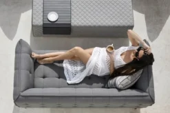 OUTFLEXX Cozy 2-Sitzer Sofa, Flanelle, Alu/Sunbrella, 181 X 87 X 76 Cm -Deko Garten Verkauf 6 18532.jpg