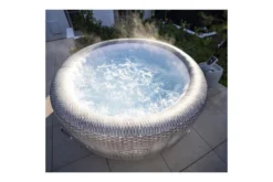 BESTWAY Lay-Z-Spa Honolulu AirJet Whirlpool, Grau (Rattanoptik), TriTech, Ø196x71cm -Deko Garten Verkauf 6 19183.jpg