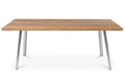 STERN Cardiff Set, Silber/taupe, Edelstahl/Teak, Tisch A-Gestell 200 X 100 Cm, 6 Stapel-, 2 Multipositionssessel -Deko Garten Verkauf 6 19714.jpg