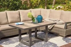 SIENA GARDEN Corido 2-Sitzer Sofa, Charcoal, Alu / Gardino®-Geflecht, 136x83x88 Cm, Armlehne Links -Deko Garten Verkauf 6 20190.jpg