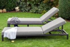 HARTMAN Eva Loungeliege, Flanelle, Sunbrella, 195 X 70 X 45 Cm, Rückenlehne Verstellbar, Hohe Liegefläche 21 HARTMAN Eva Loungeliege, Flanelle, Sunbrella, 195 X 70 X 45 Cm, Rückenlehne Verstellbar, Hohe Liegefläche -Deko Garten Verkauf 6 20467.jpg