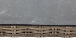 OUTFLEXX Dining Tisch, Grau, Polyrattan, 180 X 120 Cm, Tischplatte Spraystone, 8mm -Deko Garten Verkauf 6 20658.jpg