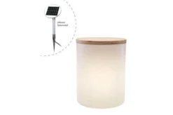 8-SEASONS Shining Drum Dekoleuchte, Weiß, Polyethylen, Outdoor -Deko Garten Verkauf 6 20888 2.jpg