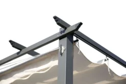 OUTFLEXX Pergola, Anthrazit/creme, Alu/Textil, 300 X 300 X 225 Cm -Deko Garten Verkauf 7 13410.jpg