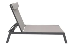 VILLANA 2er-Set Sonnenliegen, Anthrazit/grau, Alu/Textil, 198x66x32cm, Mit Beistelltisch 45x45cm -Deko Garten Verkauf 7 13885.jpg