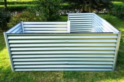 OUTFLEXX Eck-Hochbeet, Silber, Zincalume, 210x210x90x84cm -Deko Garten Verkauf 7 18169.jpg