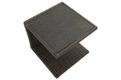 Ploß Rocking Beistelltisch, Grau/braun-meliert, Polyrattan, 50x45x50 Cm, Glasplatte In Steinoptik -Deko Garten Verkauf 7 18217.jpg