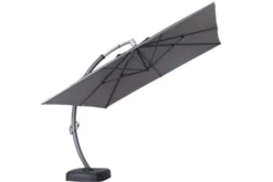 OUTFLEXX Luxus Ampelschirm, Anthrazit, Edelstahl/Aluminium, 350x350cm, Inkl. Schirmständer Und Schutzhülle 20 OUTFLEXX Luxus Ampelschirm, Anthrazit, Edelstahl/Aluminium, 350x350cm, Inkl. Schirmständer Und Schutzhülle -Deko Garten Verkauf 7 18352.jpg