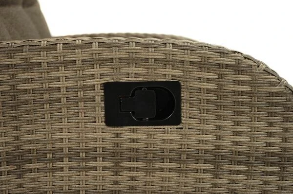 Ploß Rabida Comfort Dining / Lounge Sessel, Champagner-meliert, Polyrattan, 73x85x112 Cm, Verstellbar 7 Ploß Rabida Comfort Dining / Lounge Sessel, Champagner-meliert, Polyrattan, 73x85x112 Cm, Verstellbar – Bild 7