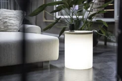 8-SEASONS Shining Drum Dekoleuchte, Weiß, Polyethylen, Outdoor -Deko Garten Verkauf 7 20888 2.jpg