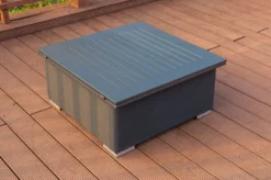 OUTFLEXX Loungetisch, Sooty, Alu/Sunbrella, 78/157 X 78 X 37/64 Cm, Höhenverstellbar -Deko Garten Verkauf 7 21010.jpg