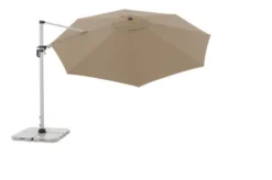 DOPPLER Active Pendelschirm, Greige, Alu/Polyester, 370cmx210 Cm, Mit Kurbel, 360°-drehbar -Deko Garten Verkauf 7 22347.jpg