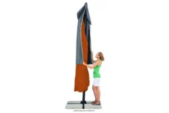 Schneider® SCHNEIDER Rhodos Ampelschirm, Terracotta, Quadratisch, 300 X 300 Cm -Deko Garten Verkauf 7 2652 3.jpg