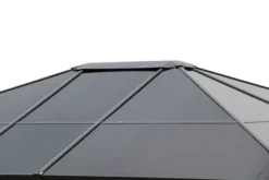 OUTFLEXX Profi Hardtop Pavillon, Grau, Aluminium, 3 X 3,6m Mit Seitenteilen Und Insektennetz -Deko Garten Verkauf 8 13586.jpg