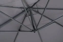 OUTFLEXX Ampelschirm, Anthrazit, Pulverbesch. Aluminium, 400x300cm, Inkl. Plattenständer -Deko Garten Verkauf 8 18348.jpg