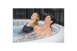 BESTWAY Lay-Z-Spa Paris AirJet Whirlpool, Weiß, Vinyl/Kunstleder, Ø196x66cm -Deko Garten Verkauf 8 19182.jpg