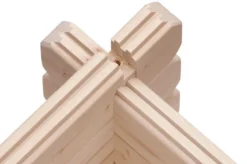 KARIBU Blockbohlenhaus Meldorf 6, Fichtenholz Ca. 40 Mm, Satteldach -Deko Garten Verkauf 8 19430 1.jpg