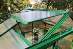 OUTFLEXX Gewächshaus, Grün, Alu/Polycarbonat, 190x125x203 Cm, Pulverbeschichtet 16 OUTFLEXX Gewächshaus, Grün, Alu/Polycarbonat, 190x125x203 Cm, Pulverbeschichtet -Deko Garten Verkauf 8 20085.jpg