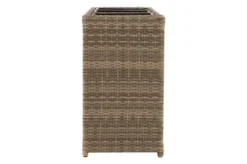 Ploß Rabida Pflanzgefäß, Champagner-meliert, Polyrattan, 113x40x70 Cm, Mit 3 Kunststoffeinsätzen -Deko Garten Verkauf 8 20176.jpg