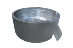 Outtech Steel Art Aqua Whirlpool, Silber/grau, 180x180x73 Cm,5 Pers., LCD Balboa Anzeige, Rund -Deko Garten Verkauf 8 21292.jpg