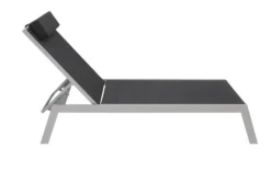 VILLANA 2er-Set Sonnenliegen, Silber/schwarz, Alu/Textil, 198x66x32cm, Mit Beistelltisch 45x45cm 21 VILLANA 2er-Set Sonnenliegen, Silber/schwarz, Alu/Textil, 198x66x32cm, Mit Beistelltisch 45x45cm -Deko Garten Verkauf 9 13886.jpg