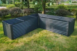 OUTFLEXX Eck-Hochbeet, Anthrazit, Zincalume, 270x270x90x84cm 26 OUTFLEXX Eck-Hochbeet, Anthrazit, Zincalume, 270x270x90x84cm -Deko Garten Verkauf 9 18174.jpg