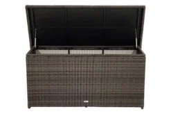 Ploß Rocking Kissenbox, Grau/braun-meliert, Polyrattan, 145x58x73 Cm, Inkl. Inlay -Deko Garten Verkauf 9 18219.jpg