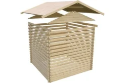 KARIBU Blockbohlenhaus Meldorf 6, Fichtenholz Ca. 40 Mm, Satteldach -Deko Garten Verkauf 9 19430 1.jpg