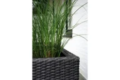 Ploß Rocking Pflanzgefäß, Grau/braun-meliert, Polyrattan, 113x40x70 Cm, Mit 3 Kunststoffeinsätzen -Deko Garten Verkauf 9 20158.jpg