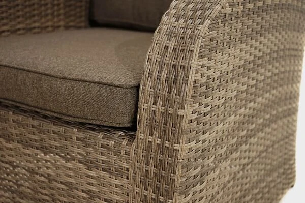 Ploß Rabida Comfort Dining / Lounge Sessel, Champagner-meliert, Polyrattan, 73x85x112 Cm, Verstellbar 9 Ploß Rabida Comfort Dining / Lounge Sessel, Champagner-meliert, Polyrattan, 73x85x112 Cm, Verstellbar – Bild 9