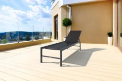 OUTFLEXX Liege, Anthrazit Matt/schwarz, Alu/Textilene, 190x62x34cm, Rückenlehne Verstellbar -Deko Garten Verkauf 9 20394.jpg