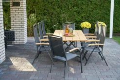 HARTMAN Xanadu Esstisch, Xerix, Alu / Teakholz, 220 X 100 Cm, X-Gestell 19 HARTMAN Xanadu Esstisch, Xerix, Alu / Teakholz, 220 X 100 Cm, X-Gestell -Deko Garten Verkauf 9 20405.jpg